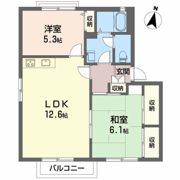 アークヒルズ中村 H棟の間取り画像