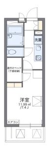 レオパレス石神の間取り画像