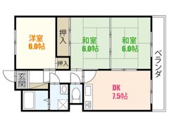 ヨシハラビルの間取り画像