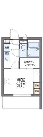 レオパレスN．O．C．の間取り画像