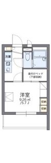 レオパレスN．O．C．の間取り画像