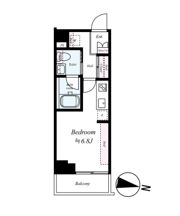 B CITY APARTMENT SHINAGAWA WESTの間取り画像