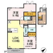 D-ROOMトピア国見の間取り画像