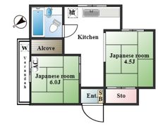 富永ビルの間取り画像