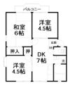アルカディア大津の間取り画像