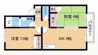 ガーディアンシャトーⅡの間取り画像
