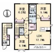 サンソリエスの間取り画像