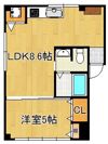 木町ハイツの間取り画像
