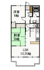アヴェニューK&Kの間取り画像