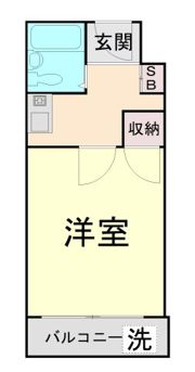 UJビル箕面の間取り画像