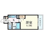 エスリード大阪城北の間取り画像
