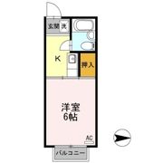羽衣ハイツの間取り画像