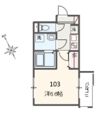 MELDIA中河原の間取り画像