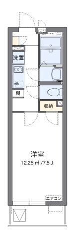 クレイノウィングコート川崎の間取り画像