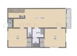 ライズガーデン参番館の間取り画像