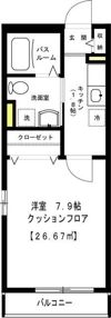 ヴェールメゾン駒沢の間取り画像