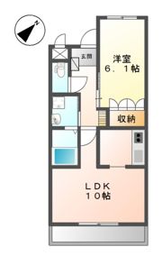 プリオールBの間取り画像