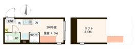 ハーモニーテラス白鷺ケーの間取り画像