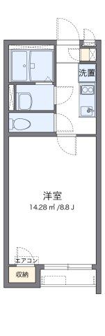 クレイノトウィンクルDの間取り画像