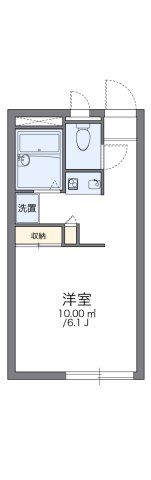 レオパレス四ッ池の間取り画像