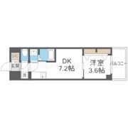 MAXIV CROS 江坂の間取り画像