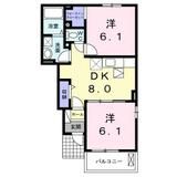 ティアナCの間取り画像