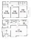 貸家 神戸市東灘区御影郡家の間取り画像