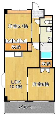 フォレストコージャックの間取り画像