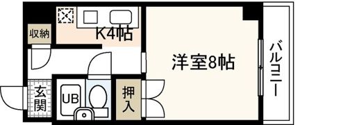 シャンティハイツの間取り画像