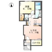 レオーネ黒田の間取り画像