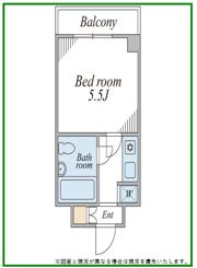 クリオ阪東橋壱番館の間取り画像
