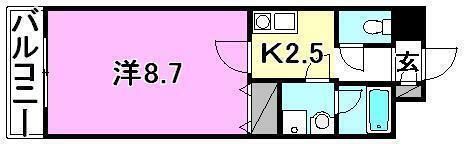アルカサール清水町の間取り画像