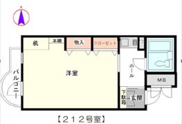 ラフェブランシュ岡本の間取り画像