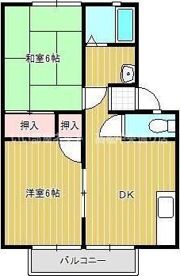 パナハイツドリーム坂出B棟の間取り画像