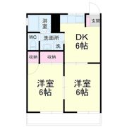サンテラス大村Ⅱの間取り画像
