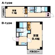 エスペランサ谷町の間取り画像