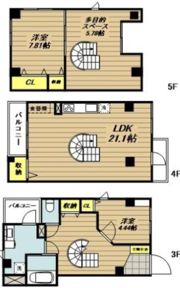 WAZU戸田公園の間取り画像