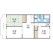 第2東大阪村橋マンションの間取り画像