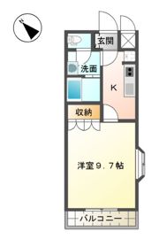 ベティヒルズの間取り画像