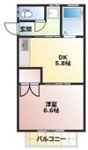 ラ・グランブルーAの間取り画像