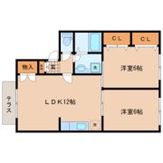 ブーケ・ド・ツルマキE棟の間取り画像