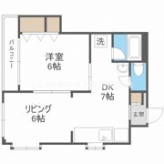 T’s Court福島の間取り画像