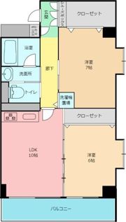 AZ beans(アズビーンズ)★内覧時駐車場注意の間取り画像