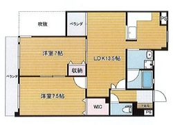 ラ・クール庭瀬の間取り画像