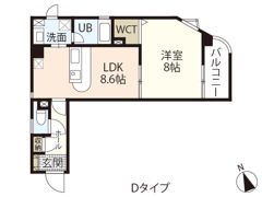 Shetland CourtⅡの間取り画像