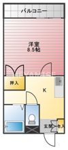 ハイツニュータウンBの間取り画像