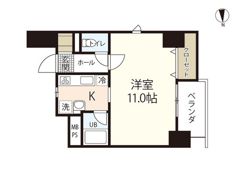 カーサ・フィオーレ表町の間取り画像