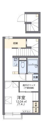 レオパレス柴田の間取り画像