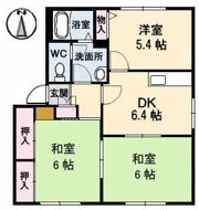 アークヒルズ中村 B棟の間取り画像