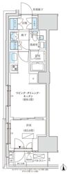 パークアクシス品川天王洲アイルの間取り画像
